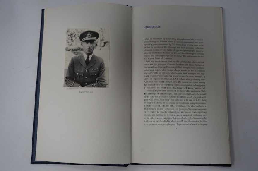 Sims, R. G. - The Sayings & Doings of T.E. Lawrence. Edited by Dr. Leo John de Freitas; with an introduction by John Sims and Notes by A.J. Flavell. Limited Edition (of 300 copies), this one inscribed beneath the limitat